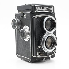 Rolleicord III Twin Lens Reflex TLR w/Xenar 75mm f3.5 Lens Read notes 163