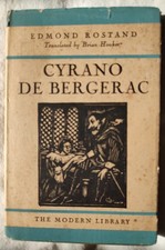 MODERN LIBRARY/Cyrano de Bergerac/Edmond ROSTAND/154.1/good+ 1931-33 in poor+ DJ