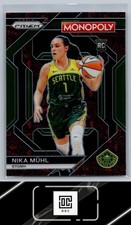 2024 Panini Prizm Monopoly WNBA #WNBA26 Nika Muhl All-Star Red Classic Icons