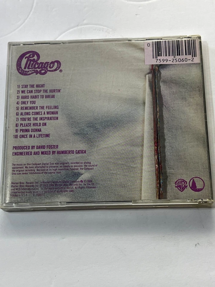 Chicago 17 CD Warner Bros Rock Foto 2 de 4