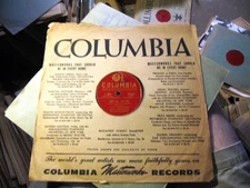 1928 Bix Beiderbecke TRAM Lang SWEET SUE Paul Whiteman FOR NO REASON AT ALL C-29