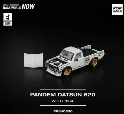 Pandem Datsun PickUp 620 #350 *** POP RACE 1:64 OVP