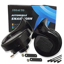 Car Horn 12V Loud Universal Fit High Low Tone Waterproof Truck Horn