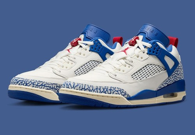 #ad Nike Air Jordan Spizike Low Sail Storm Blue IM2176 133 Men#x27;s Shoes NEW $108.99