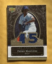 2007 Upper Deck Premier - Premier Patches 2 Pedro Martinez GOLD Number /27