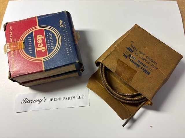 FITS WILLYS JEEP  WAGON TRUCK SPEEDOMETER CABLE SHAFT 116837 NOS