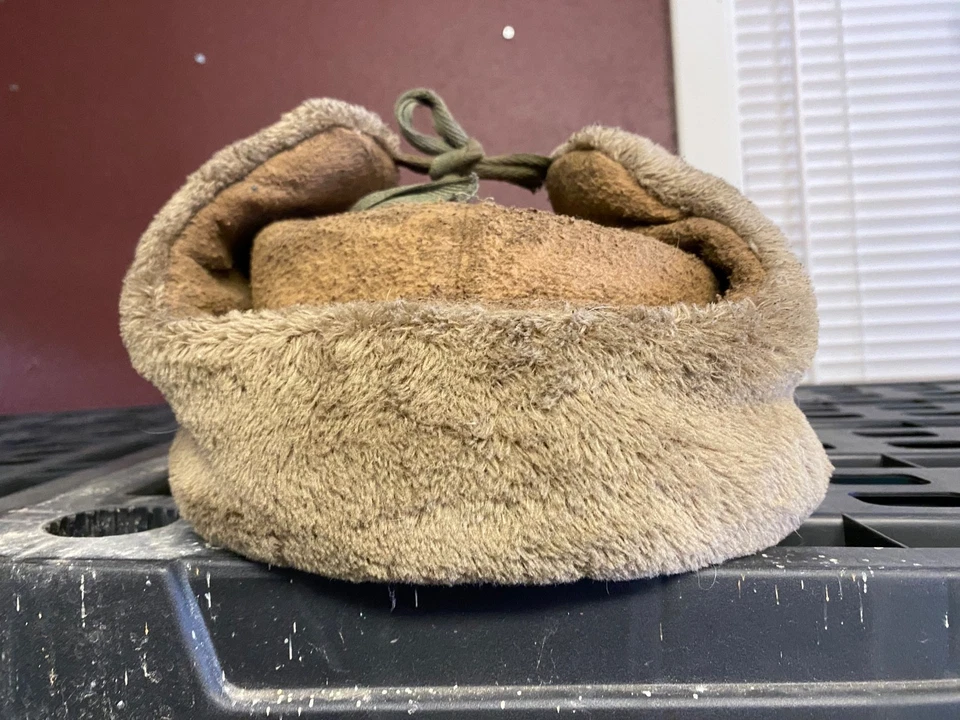 SOMBRERO USHANKA INVIERNO M1935 SOVIÉTICO RUSO SEGUNDA GUERRA MUNDIAL Y ESTRELLA TALLA MEDIANA 3, 58-59 Foto 3 de 4