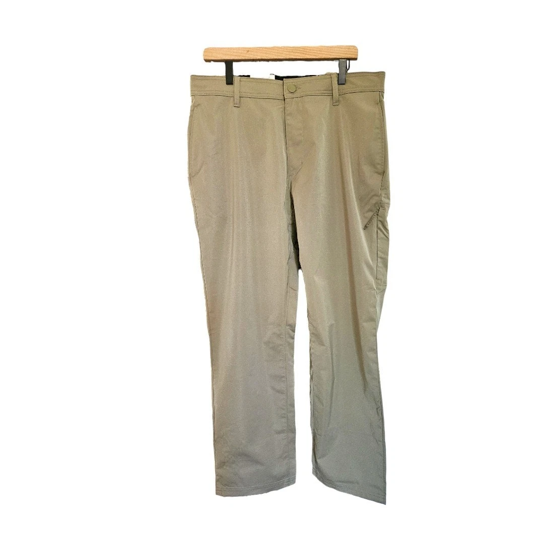 NEW Men's Hurley Tech Pants in Green Khaki Color (Size: 36" x 29")