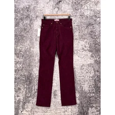 New BA&SH Pants 1 / US 6 Womens Pantalon Matteo Purple Corduroy Skinny Fit