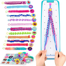 Friendship Bracelet Making Kit for Girls - Cool Arts and Crafts Toys for 6 7 8 9