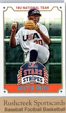 2015 Panini USA Baseball Stars & Stripes #9 Austin Smith /99 Longevity Holofoil
