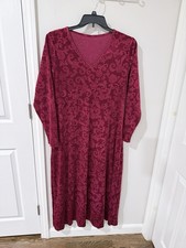 Indian Pakistani Beautiful Printed Velvet Maxi Size L