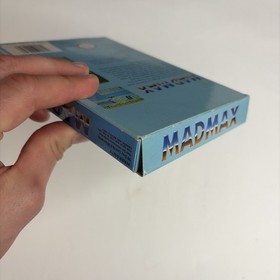 Nice! Mad Max Nintendo NES Complete Game with Box and Manual Plastic Sleeve