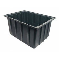 Cortech 7268 Stack & Nest Storage Container, 15 Gal, 23 In L X 17-1/2 In W X