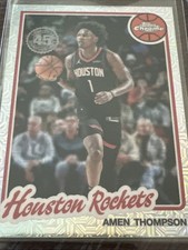 2025-26 TOPPS BASKETBALL CHROME SILVER PACK AMEN THOMPSON #TC-AT