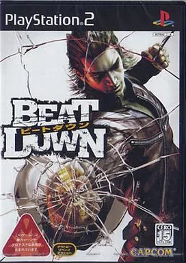 PS2 Beat Down Video Game Action Fighting 3D Battle Japan