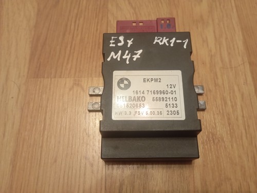 ⭐⭐⭐ Steuergerät BMW E60 E61 E81 E87 E90 E91 E92 Kraftstoff Pumpe ECU 7169960-01