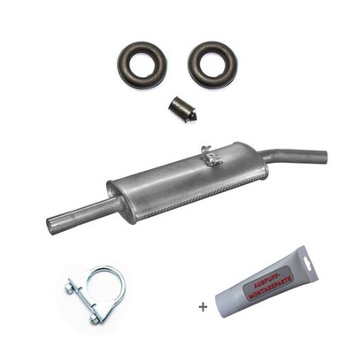 Endschalldämpfer Anbausatz Zement Auspuff fur VW Passat Santana 1,3 1,6 1,6D Neu