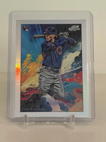 Pete Crow-Armstrong 2024 Topps Cosmic Chrome Stars in the Night RC Cube
