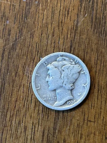 1926S Mercury Dime VG