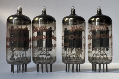 Matched Quad Mullard NOS 12AX7A / ECC83 161 Matched Date Pairs Blackburn Grails