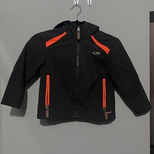 C9 Champion Jacket Kids Size XS 4-5 grey and orange Hooded