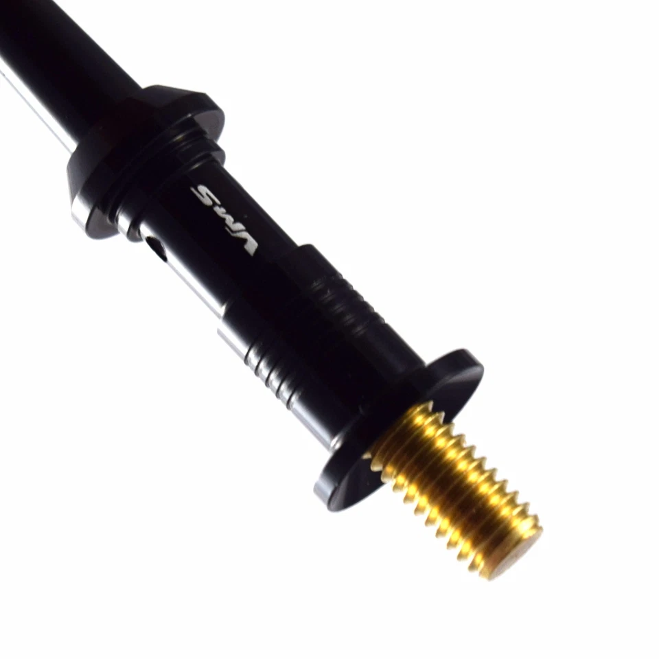 SABLE NEGRO 4"" ANTENA TORNILLO CORTO RECHONCHO PARA 09-16 DODGE RAM 1500 2500 3500 Foto 3 de 4