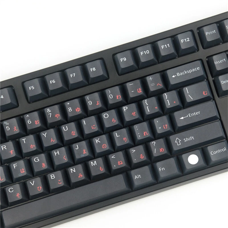 Black Warrior Japanese PBT Mechanical keyboard keycaps For Cherry MX High Set - Image 3 of 4