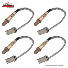 Set of 4 Bosch Oxygen Sensor for 2014-2019 GMC Sierra 1500 Pickup 4.3L 5.3L 6.2L