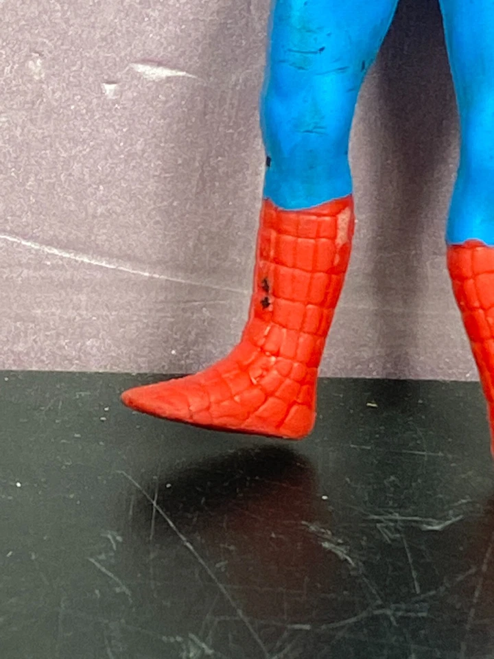 MEGO SpiderMan Worlds Greatest Super Heroes Bendy Bend-n-Flex 1973 5" De colección  Foto 3 de 4