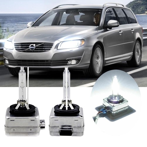 HID Xenon Headlight Bulbs For Volvo V70 MK3 20072015 6000K Low Dipped Beam 2pc eBay