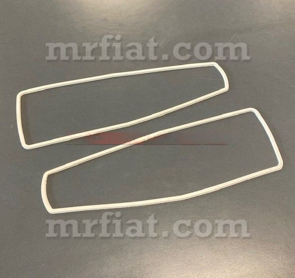 Maserati Mexico RH/LH (Complete Set) Rear Lights Inner White Gaskets (2 pcs) New