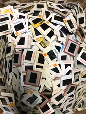 200 Random 35mm Slides 1950's-1990's Various Subjects Vintage 2x2 Film Slides