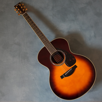 Yamaha LJ6 ARE BS Acoustic Guitar Brown Sunburst | eBay