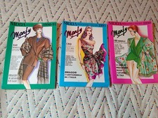 BLOCCO DI 3 RARE RIVISTE : ' MODA MARFY  '   !!!