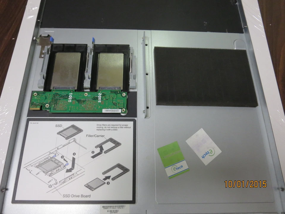 789542X IBM Flex System p460 32C 3.5GHz, 512GB, 2x 177GB SSD, 00E0728, CCIN 547A - Image 4 of 4
