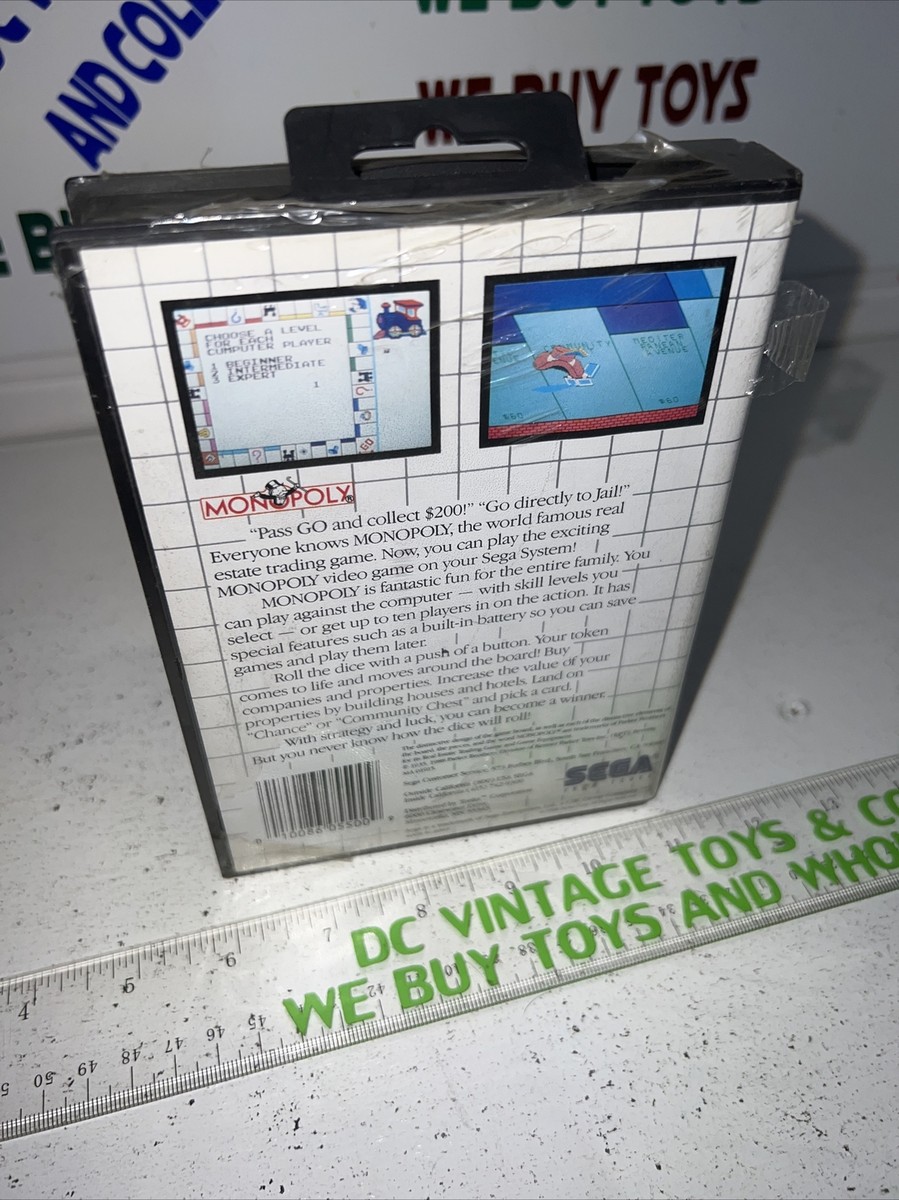 Monopoly (Sega Master, 1988) for sale online | eBay