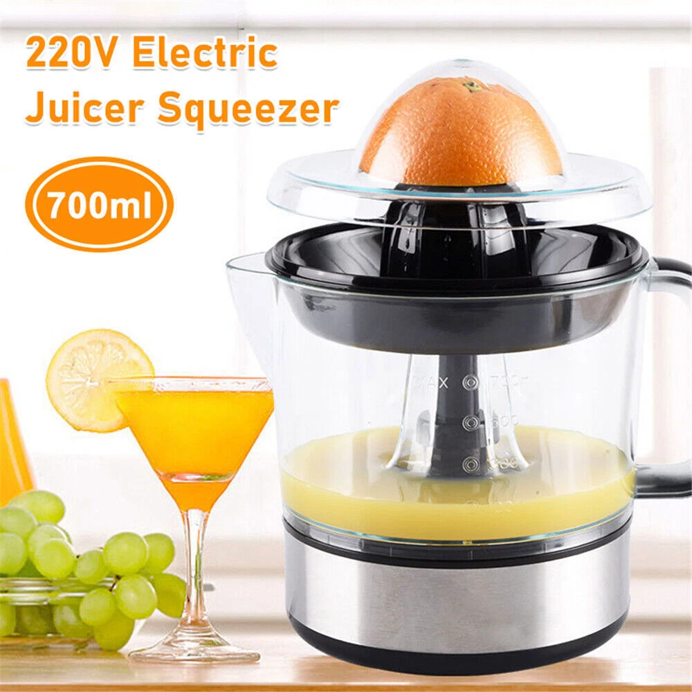Electric Citrus Juicer Orange Fruit Lemon Squeezer Extractor Juice Press Machine
Opens in a new wind