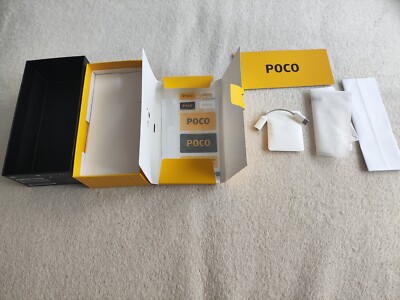 Xiaomi Poco F3 Artic White 8GB RAM 256GB Rom - Nur OVP! Mit USB-C zu Aux Adapter
