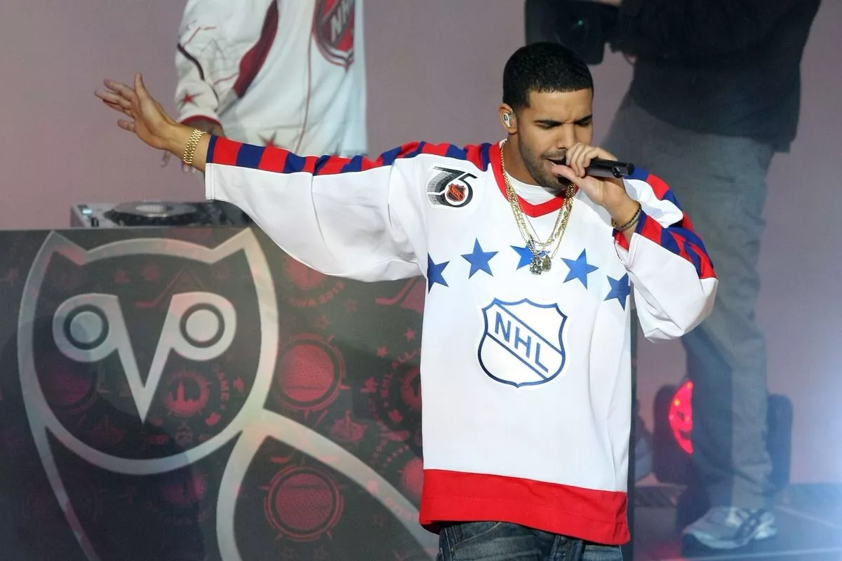 Drake sales hockey jersey