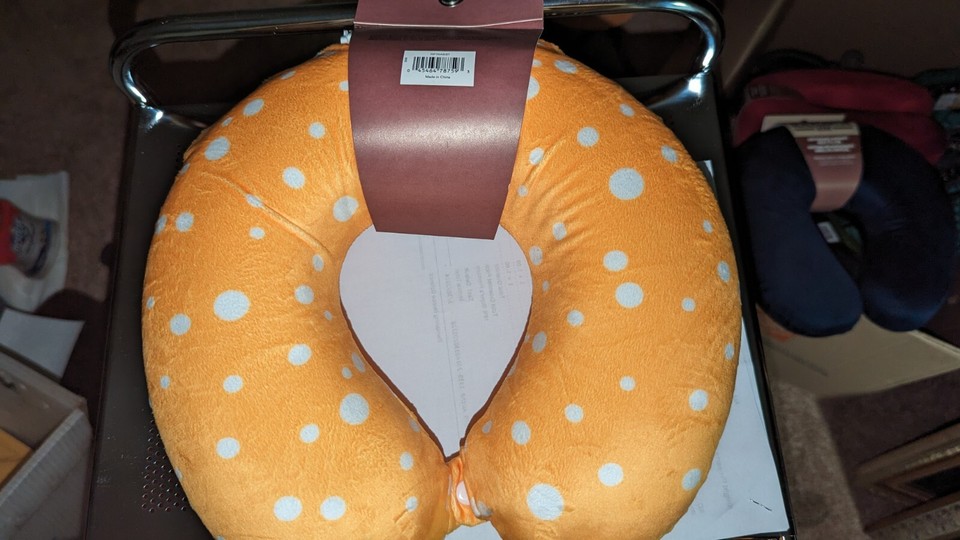 2 Black Canyon Gear Microbead Neck Pillow Cervical Soft New YELLOW AND