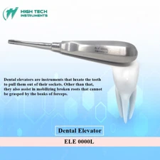 Surgical Dental Elevator Root Extraction Surgery Teeth Luxating ELE 0000L