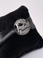 Nightmare Before Christmas JACK SKELLINGTON Sparkle CZ Portrait Charm NEW