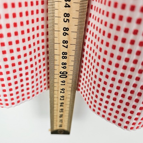 Cue Dress Womens Size 10 Fit & Flare White Red Checkered Sleeveless Pleated - Picture 7 of 9