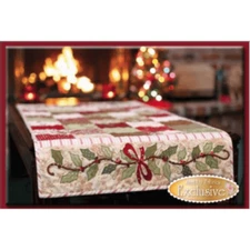Shabby Fabrics Holly and Berries Table Runner Pattern