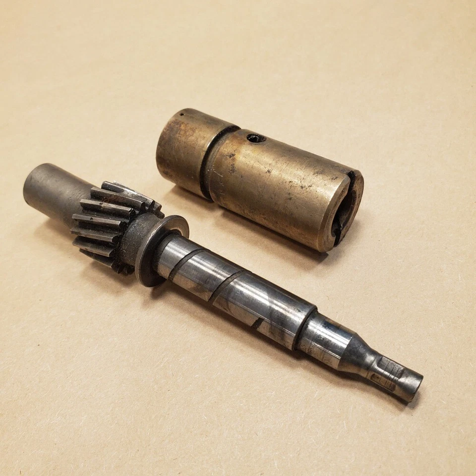 Velocímetro original Triumph TR2 TR3 TR4 TR4A transmisión y carcasa 058969 Foto 3 de 4