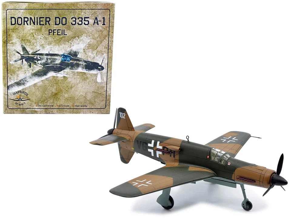 Dornier DO-35A-1 Pfeil тяжелый истребитель (Германия 1944) 1/72 литая модель от - Изображение 3 из 4