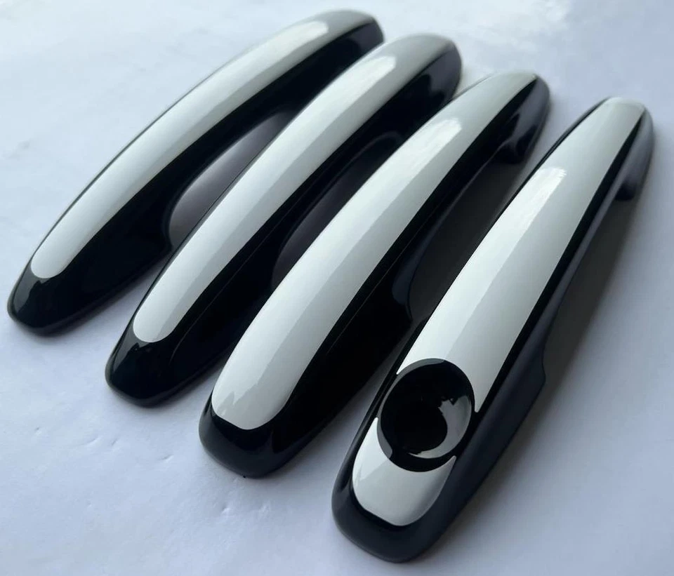 Cubiertas de manija de puerta personalizadas negras o cromadas 2021 2022 2023 Ford Focus TÚ ELIGES CLR Foto 4 de 4