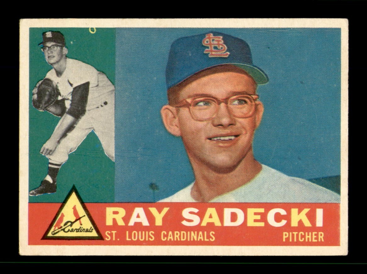 1960 Topps Set Break #327 Ray Sadecki EX *OBGcards*