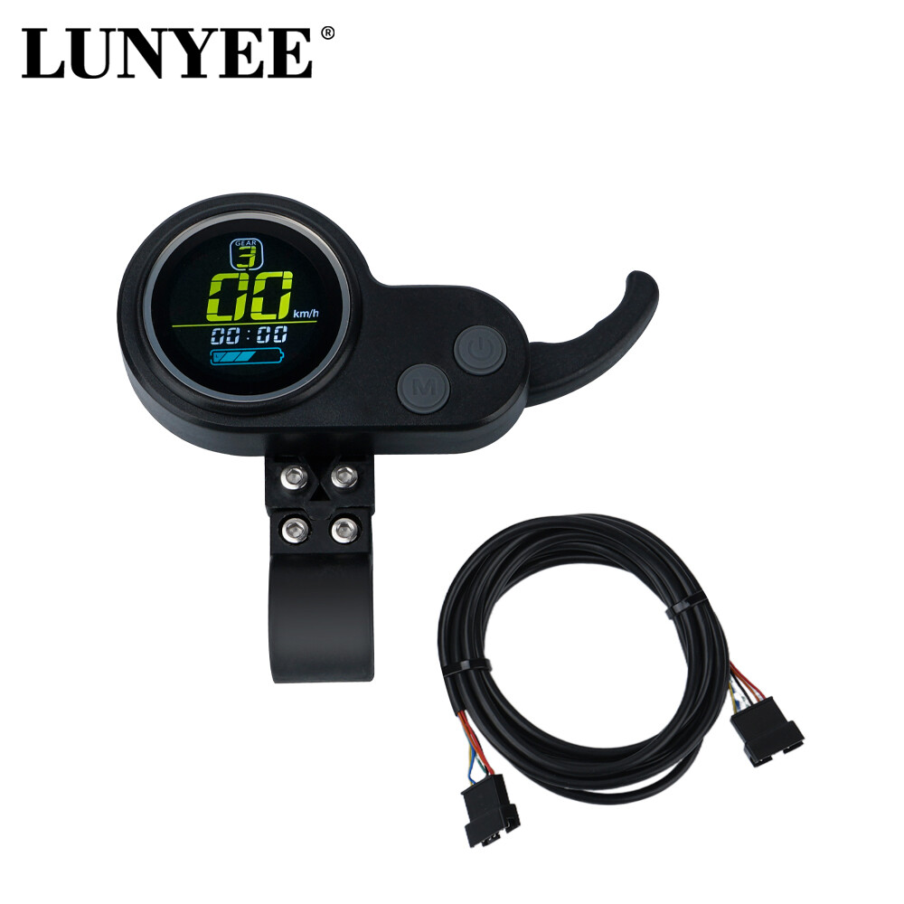 Compteur LCD M5 Pour Vélo électrique – 5 Broches, 24-60V, Universel, étanche, ABS Robuste